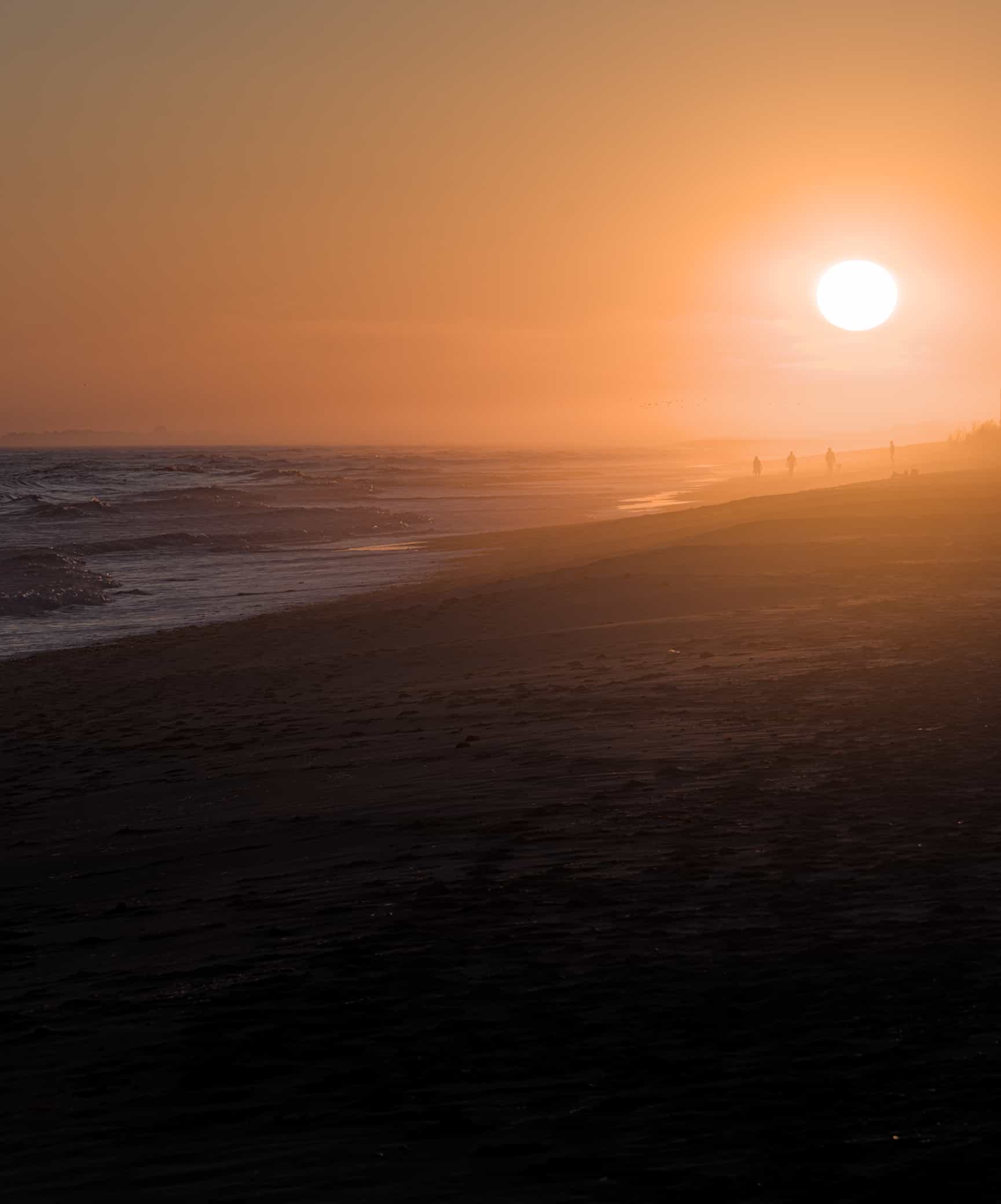 Strand Sonnenuntergang Ost-Algarve